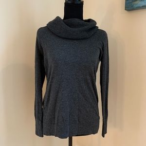 Dark Gray Loft Turtleneck Sweater